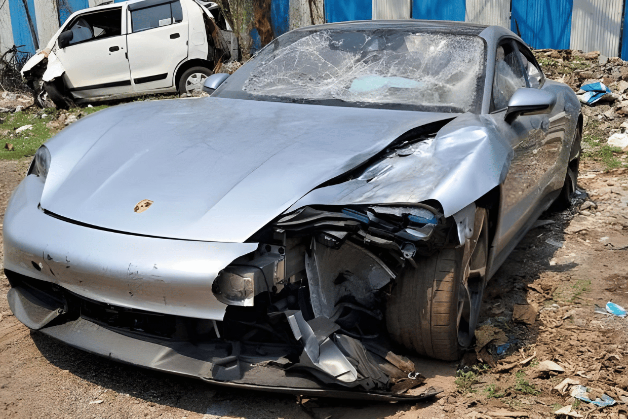 Pune Porsche Crash